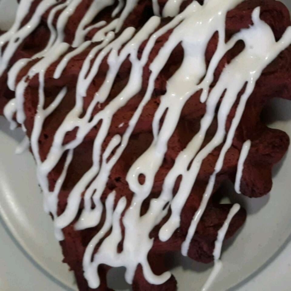 Dessert for Breakfast - Red Velvet Pancakes