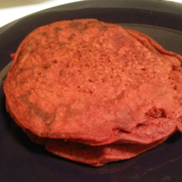 Dessert for Breakfast - Red Velvet Pancakes