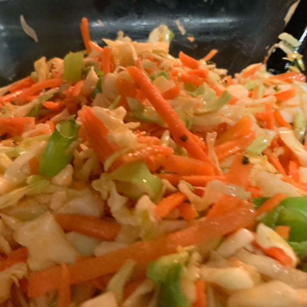 Colorful Coleslaw with a Kick