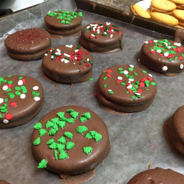 Chocolate Coated Peanut Butter Crackers