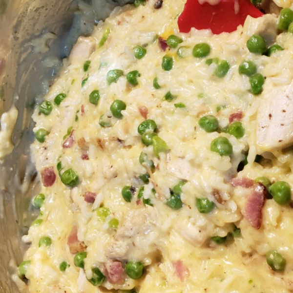 Chicken Carbonara Risotto