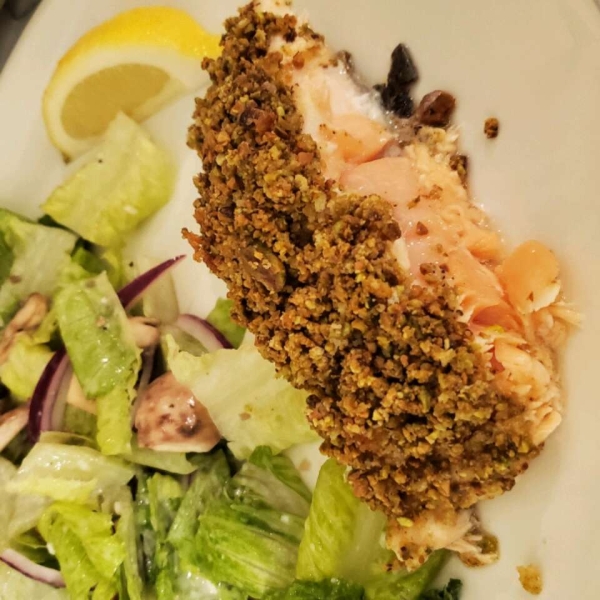 Pistachio-Crusted Salmon