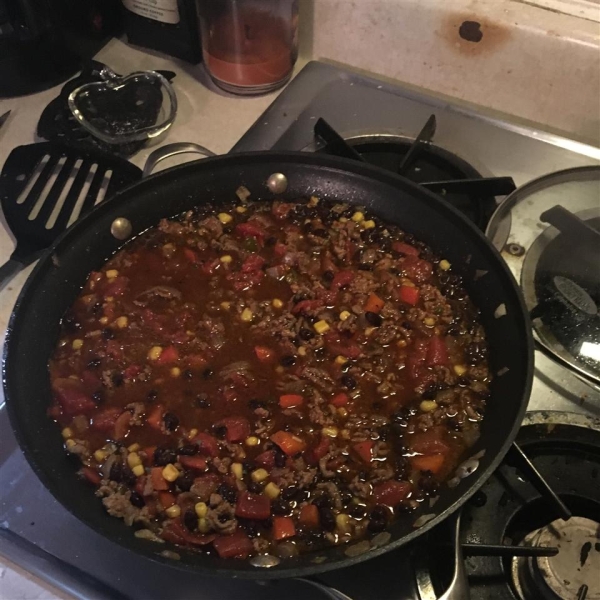 Black Beans and Rice Chili