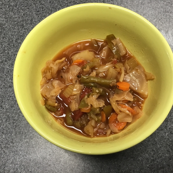 Cabbage Fat-Burning Soup