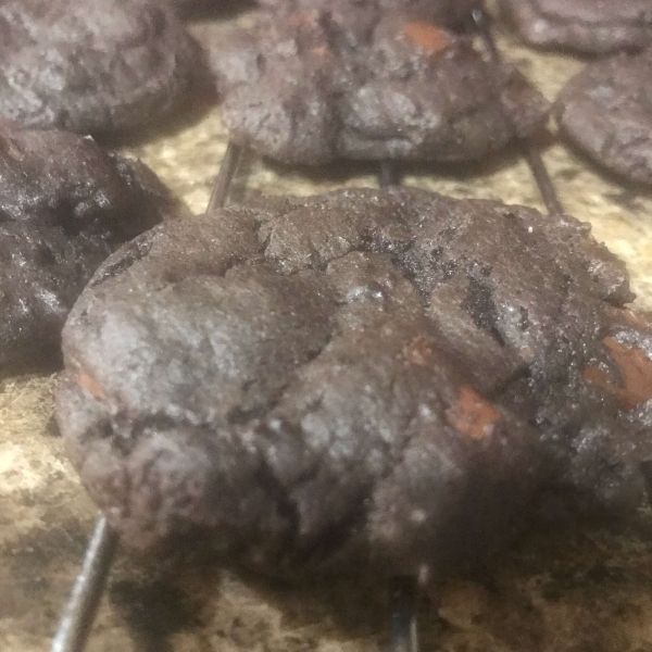 Chocolate Cake Mix Cookies