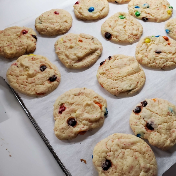 Chocolate Cake Mix Cookies