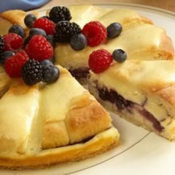 Sister Schubert's® Berry Cream Cheese Coffee Cake
