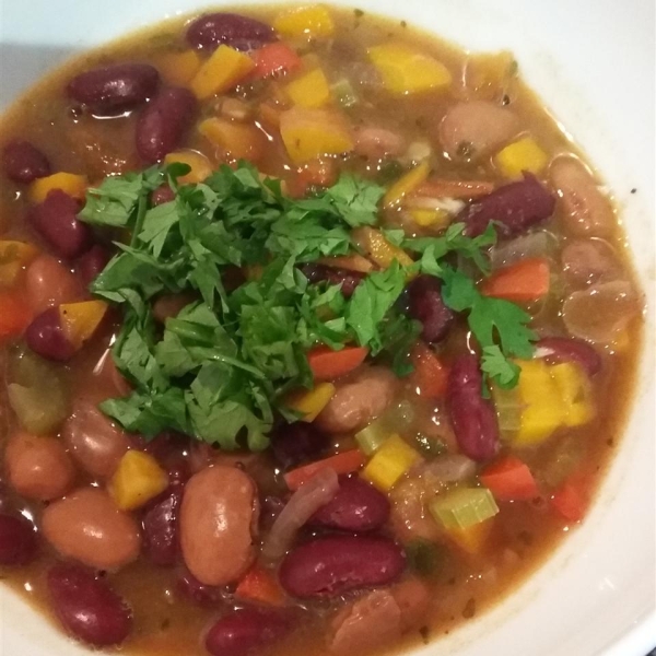 Fast and Delicious Black Bean Soup