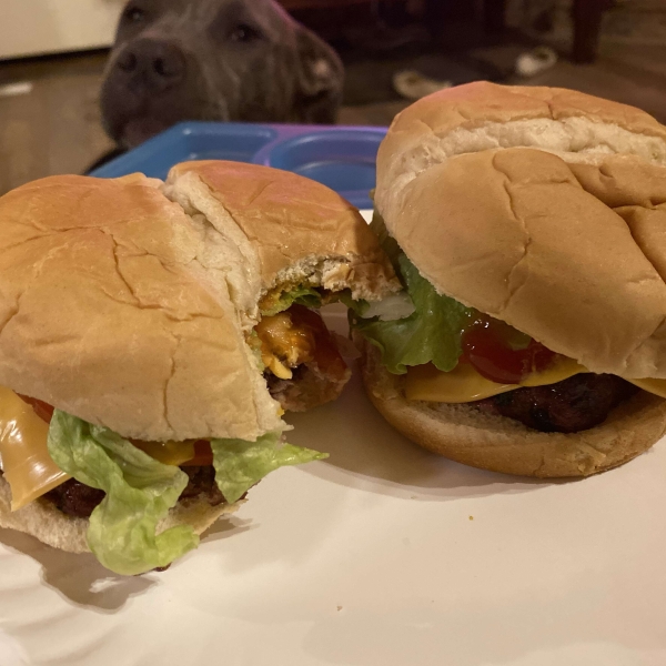 Venison Bacon Burgers