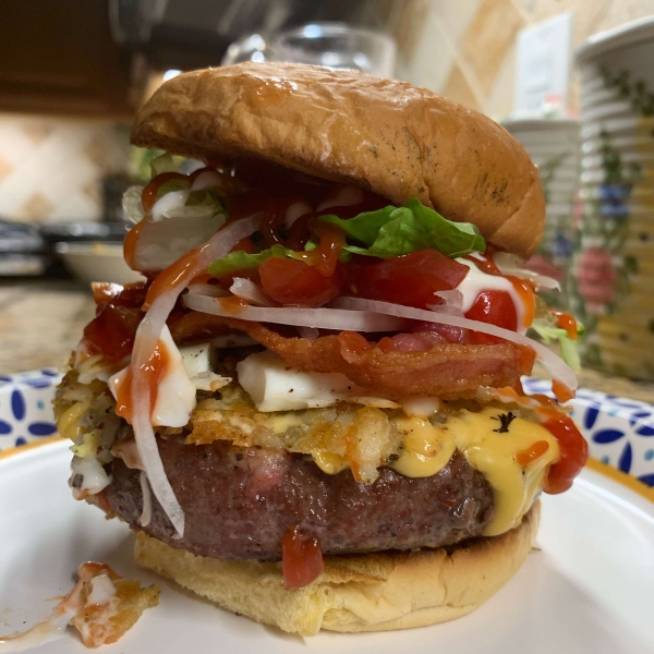 Venison Bacon Burgers