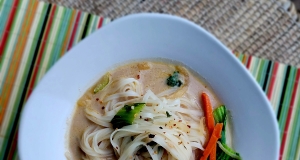 Lemongrass and Lime Thai Noodle Soup