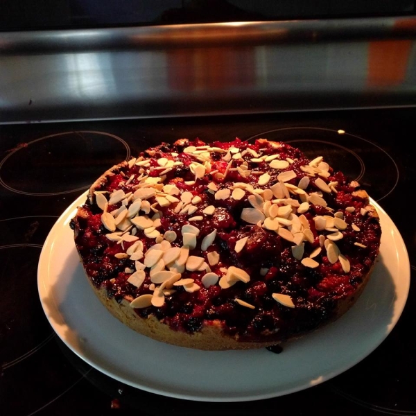 Blueberry Upside-Down Cake