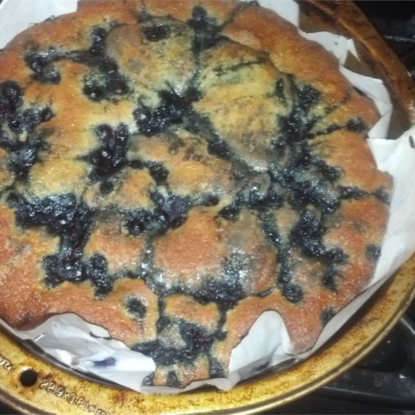 Blueberry Upside-Down Cake