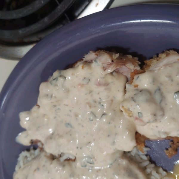 Chicken In Basil Cream