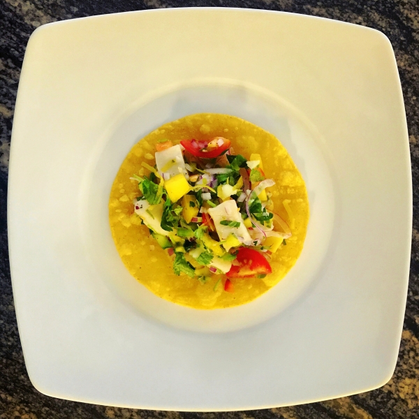 Halibut-Mango Ceviche