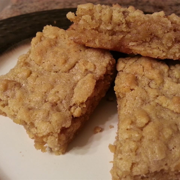 Peanut Butter and Oat Brownies