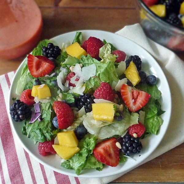 Mango Berry Fruit Salad