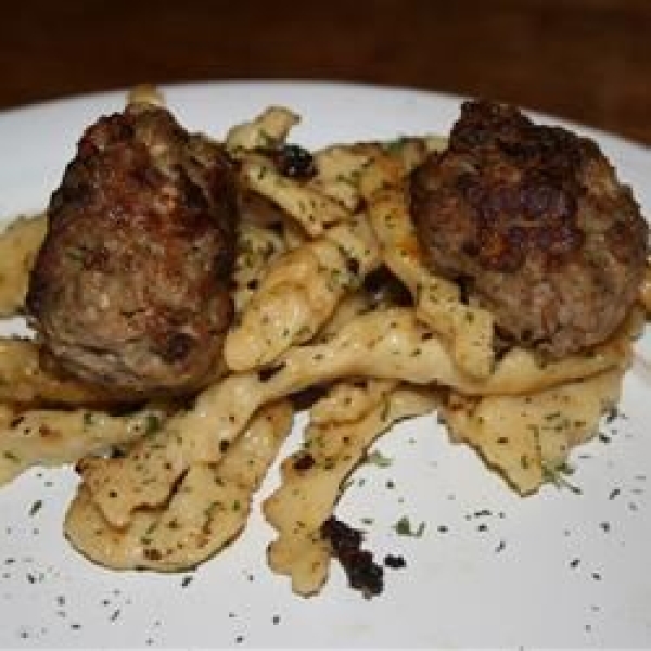 Swabian Meatballs (Fleischkuechle)