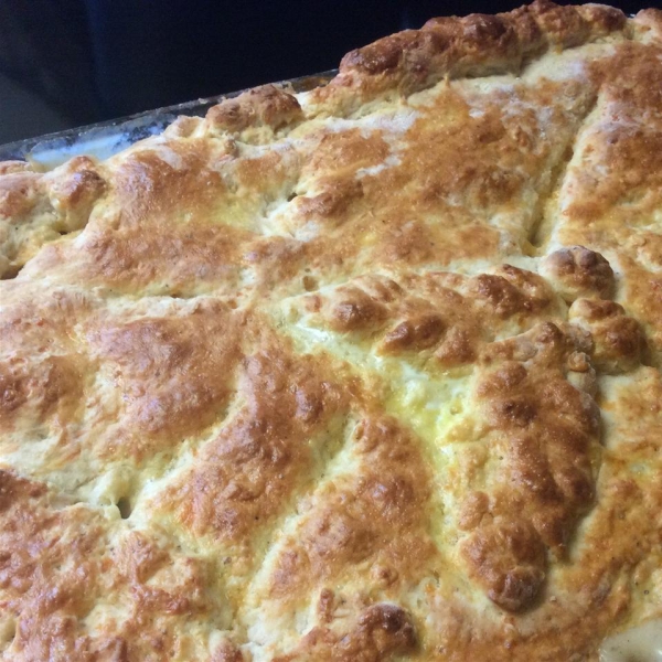 Cheddar Biscuits with Chive Butter