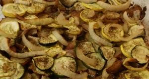 Vegetarian Potato and Squash Casserole