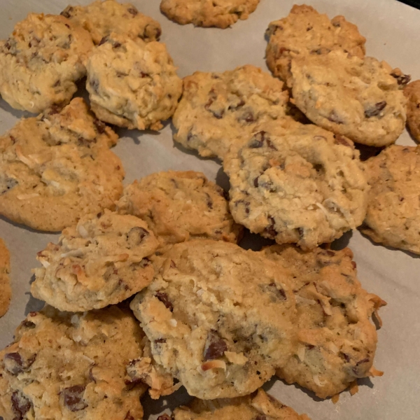 Pecan Coconut Chocolate Chip Cookies