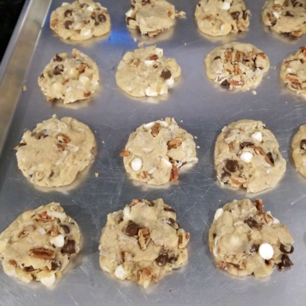 Pecan Coconut Chocolate Chip Cookies