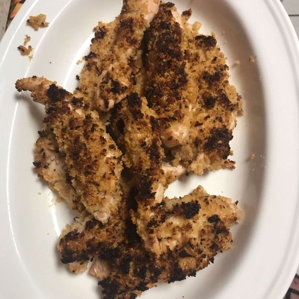 Honey Mustard-Panko Chicken Tenders