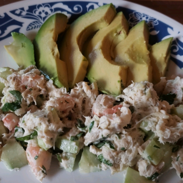 Seafood Stuffed Avocados