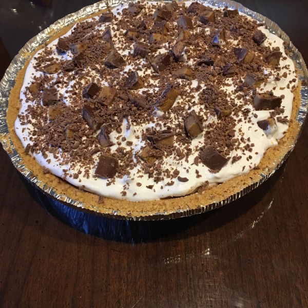 No-Bake Peanut Butter/Chocolate Pie