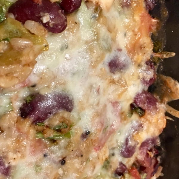 Chicken and Black Bean Casserole