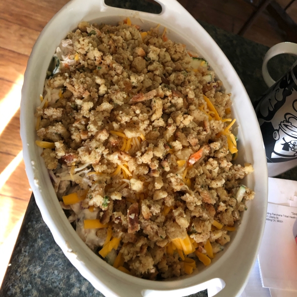 Zucchini Stuffing Bake