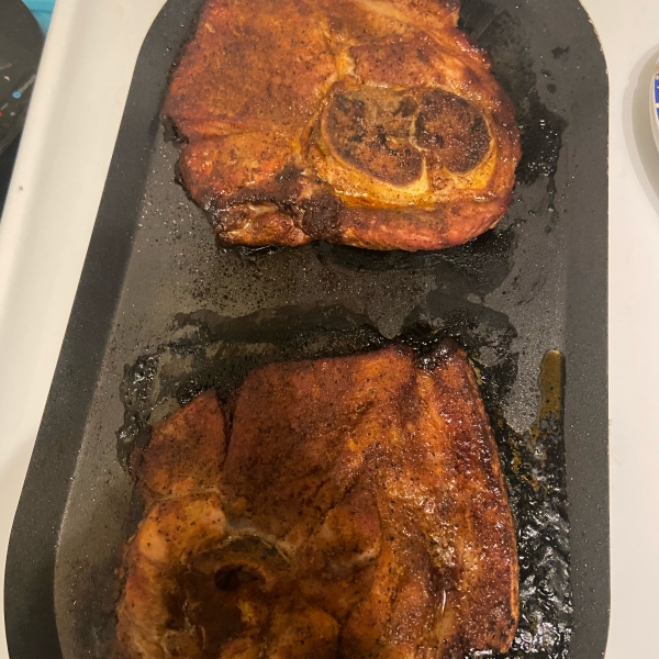 Pork Rub Rubbed and Baked Pork Chops