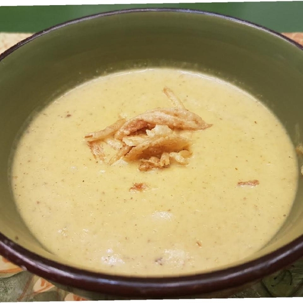 Pumpkin and Butternut Creamed Soup