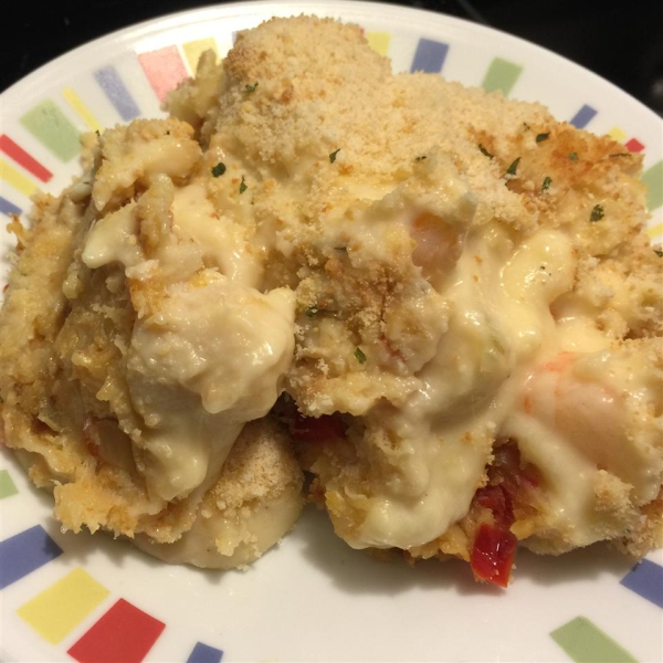 Baked Seafood Au Gratin