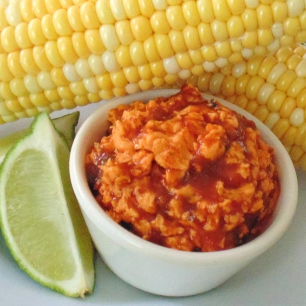 Corn on the Cob With Spicy Lime Butter