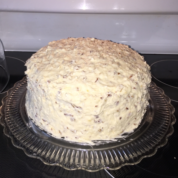 Banana Nut Coconut Cake