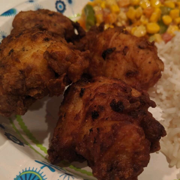 Honey-Brined Fried Chicken Breasts