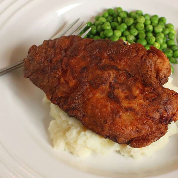 Honey-Brined Fried Chicken Breasts