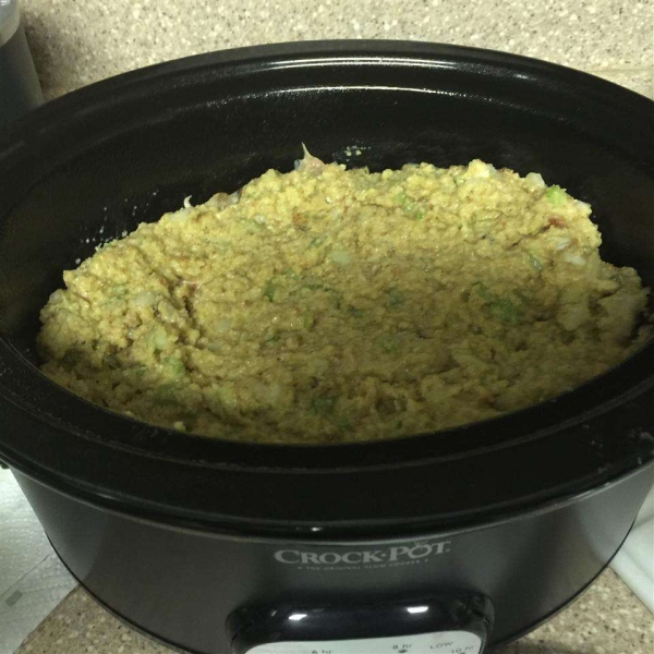 Slow Cooker Chicken and Dressing