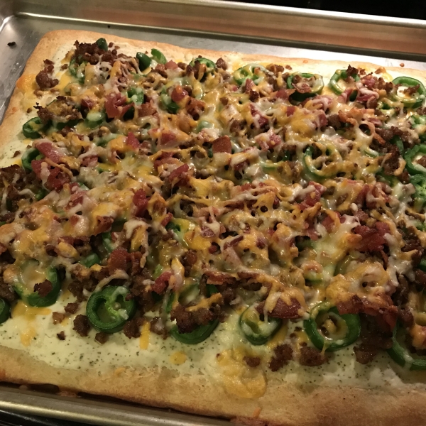 Jalapeno Popper Pizza
