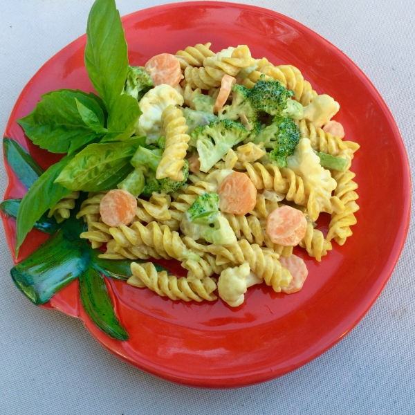 Turmeric Rotini Salad