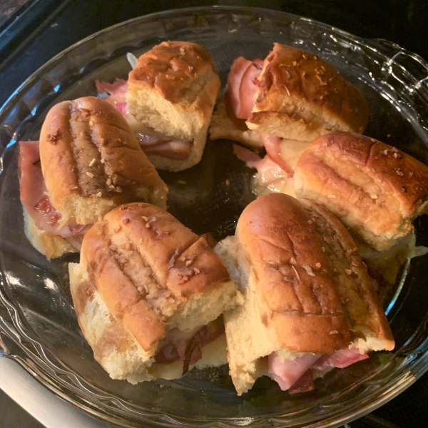 Ham and Swiss Sliders