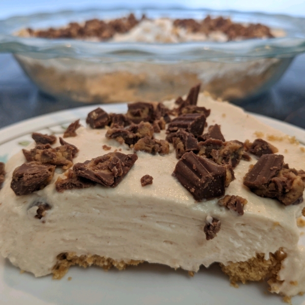 No Bake Peanut Butter Pie
