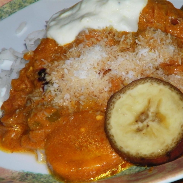 Spicy Banana Curry