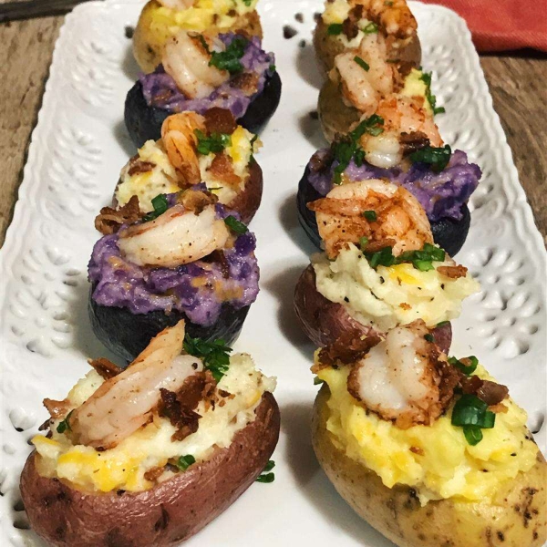 Mini Twice-Baked Potatoes