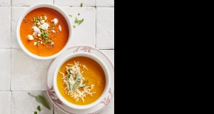 Roasted Vegetable Soup, 3 Ways