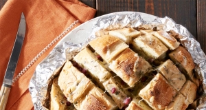 Herb and Pomegranate Pull-Apart Bread