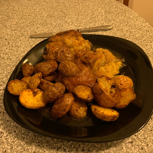 Oven Roasted Parmesan Potatoes