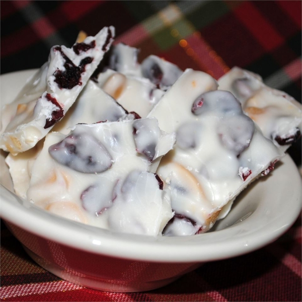 Cranberry Macadamia Nut Bark