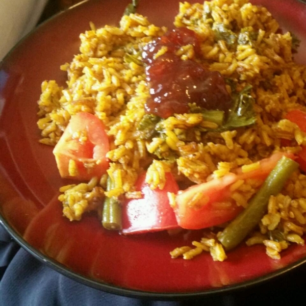 Vegan Curried Rice